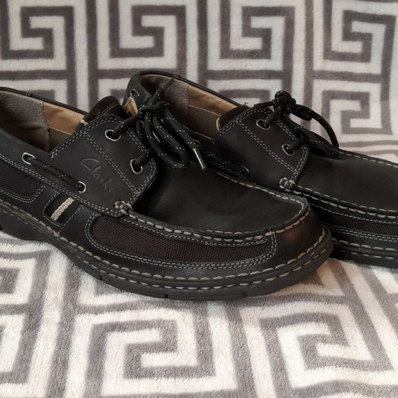 clarks waterloo boat shoes